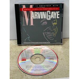 Marvin Gaye 15 Greatest Hits CD Compact Command Performances Tamla Records 1983